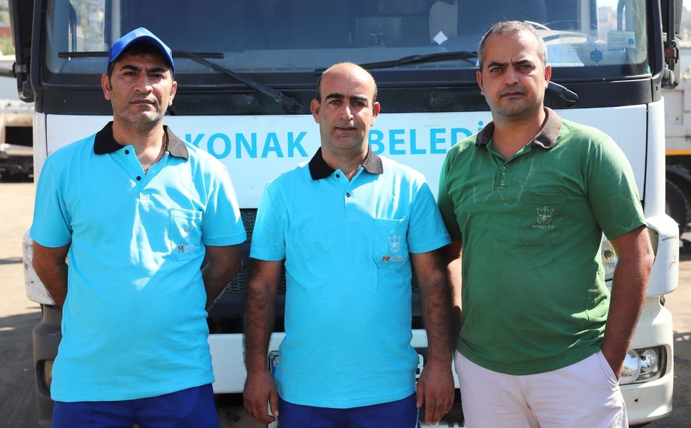 Konak Belediyesi personelinden örnek davranış