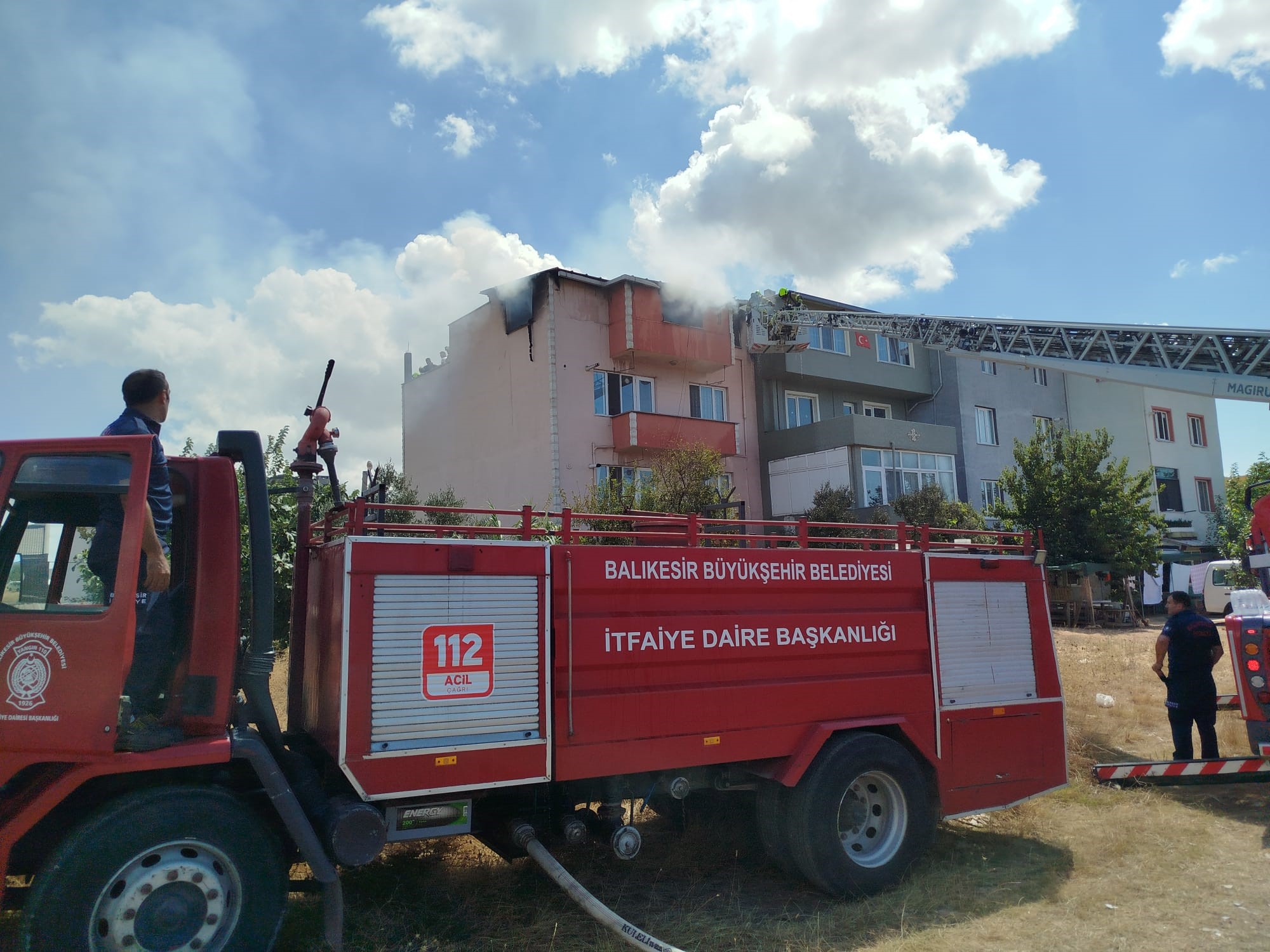 Bandırma'da Ocakta Unutulan Tencere Felakete Yol Açtı0